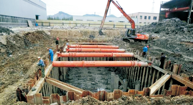 杭州戴村深基坑维护工程